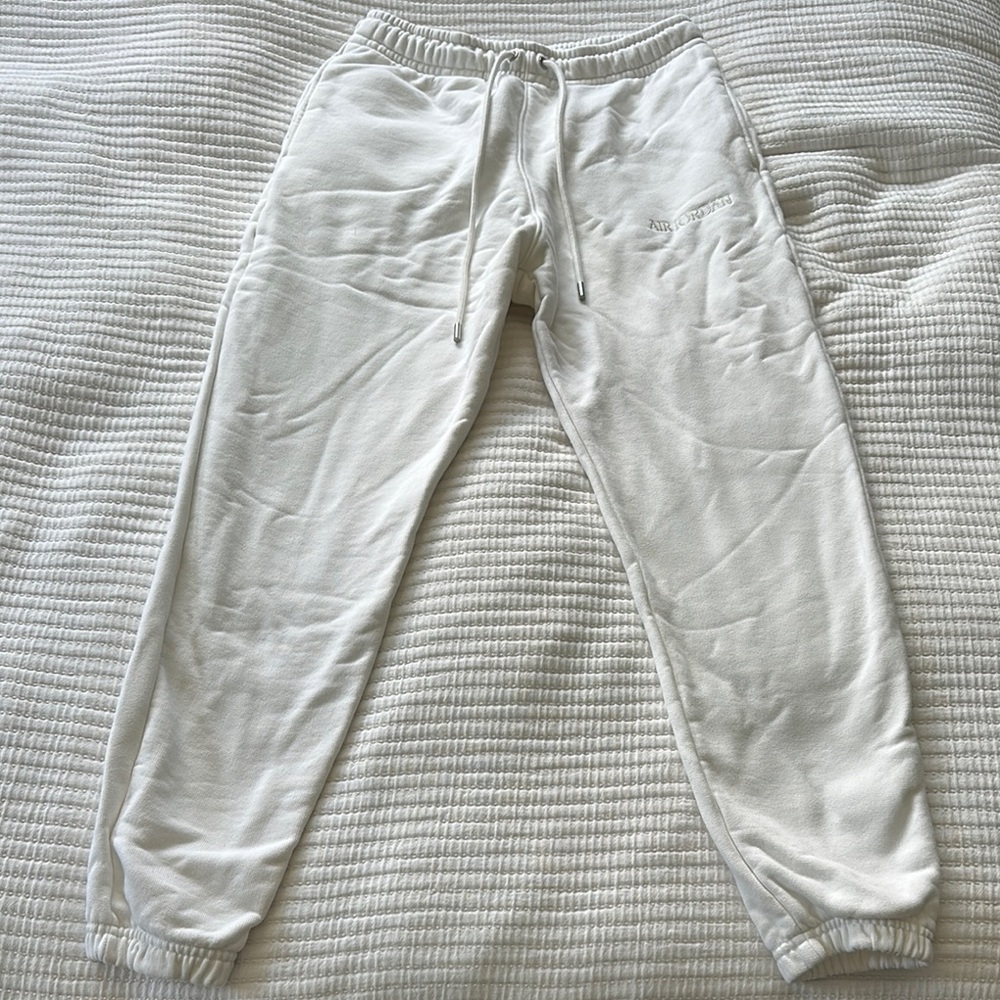 Jordan White Sweatpants